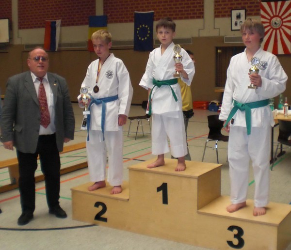 Kata boys (10-13 years) medals