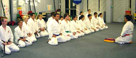 From Australia: Dojo  (Chief Instructor Kaicho A de Araya, 8 Dan) 2010