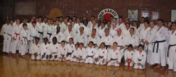 From USA: seminar JKR (5 days of training conducted personally  Sensei YAMAZAKI, Sensei INOUE, Sensei TSUYAMA) 2010