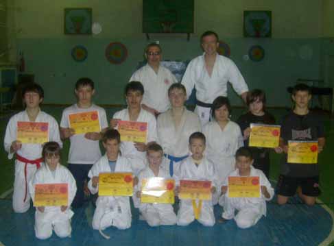 From Kazakhstan: seminar kobudo (with Sensei's S. Bezdrabko & R. Korohogin) November 2010