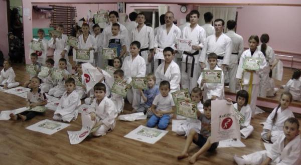 From Novosibirsk (Russia) (head instructor Sempai Alexandr Menshikov, 2 Dan) January 2015