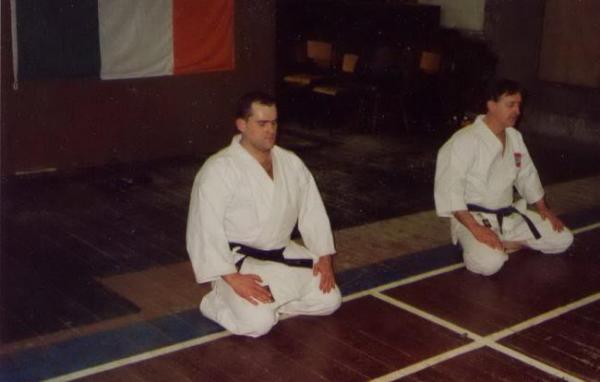 1996 - Ierland, Yuri Negodin with Michael Blount